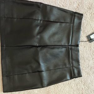 NWT Nasty Gal Leather Skirt